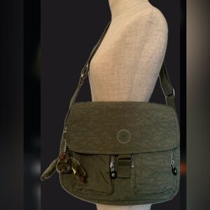 Kipling “New Rita” Shoulder Bag NWT Park Green